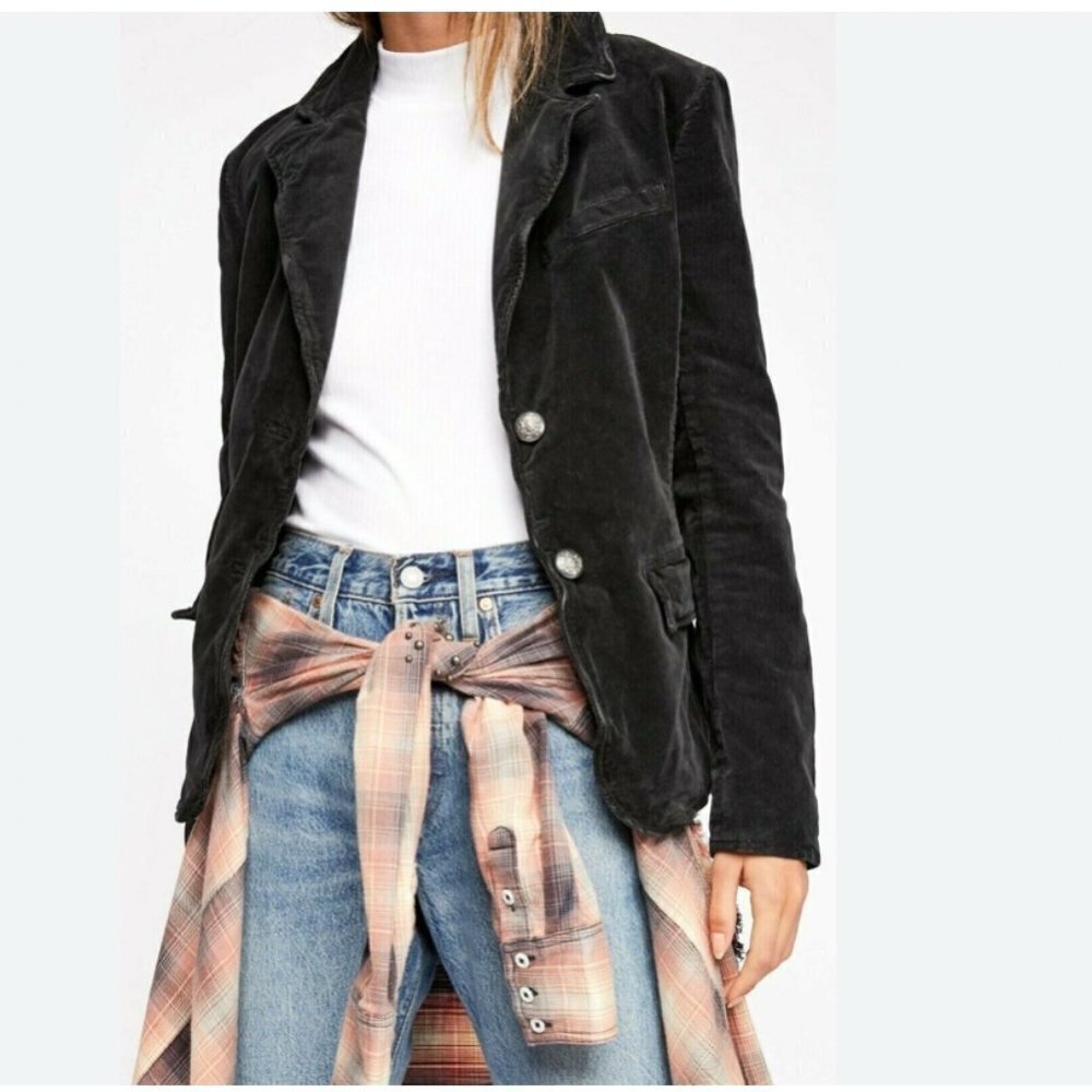 NWT Free People Byron Corduroy Blazer